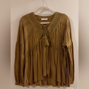 Boho shirt Lucky Brand